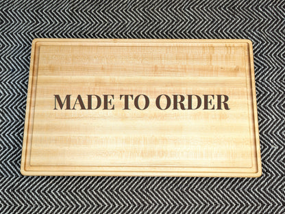 L Hard Maple Edge-Grain