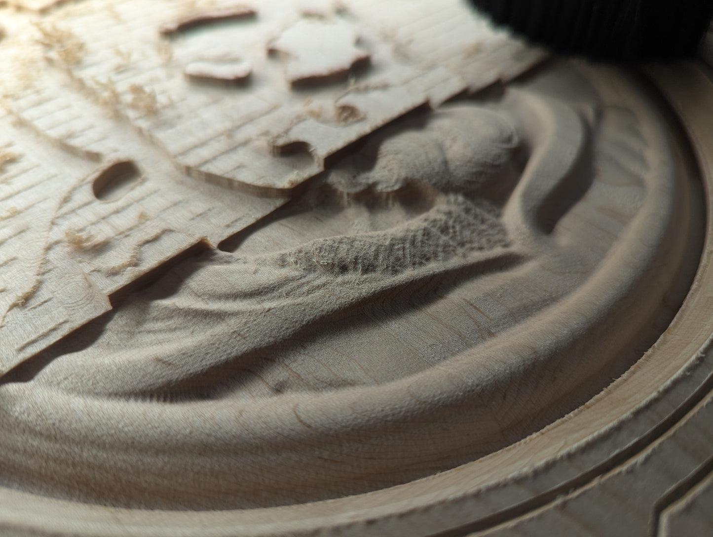 St. Pio of Pietrelcina - Hand finished CNC Carved