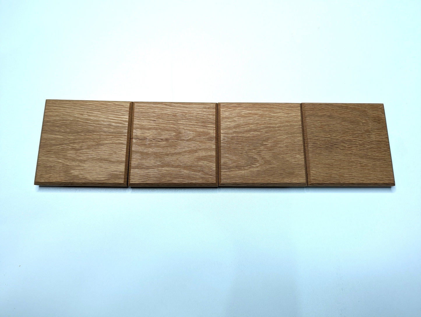 Solid Hardwood Coasters - Set of 4