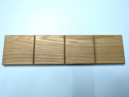 Solid Hardwood Coasters - Set of 4