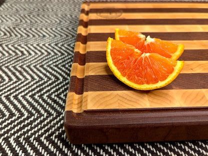 M Maple and Sapele End-Grain - Happy Accident