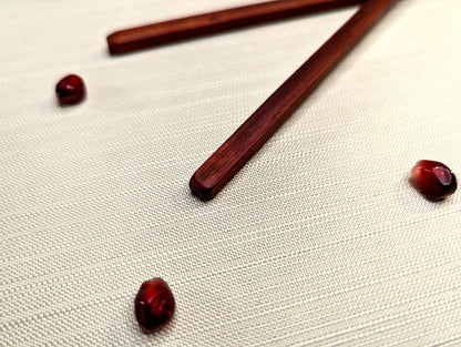 Bloodwood Chopsticks Pair - Happy Accident