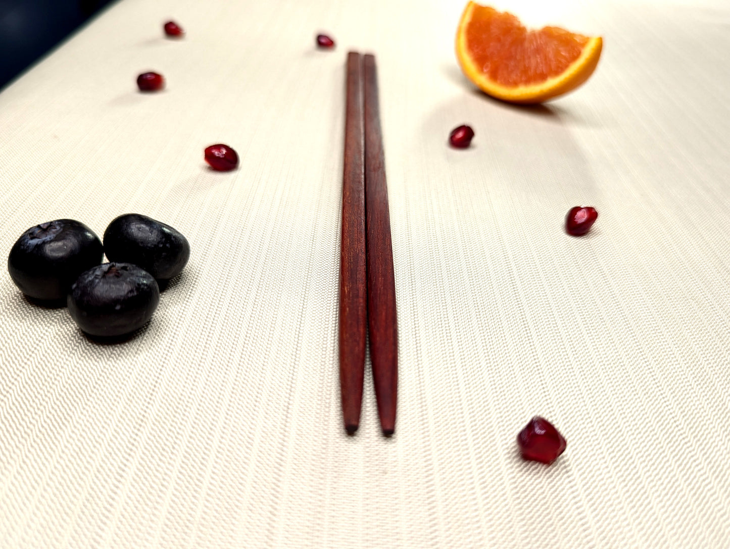 Bloodwood Chopsticks Pair - Happy Accident