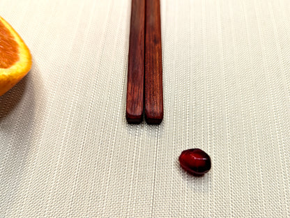 Bloodwood Chopsticks Pair - Happy Accident