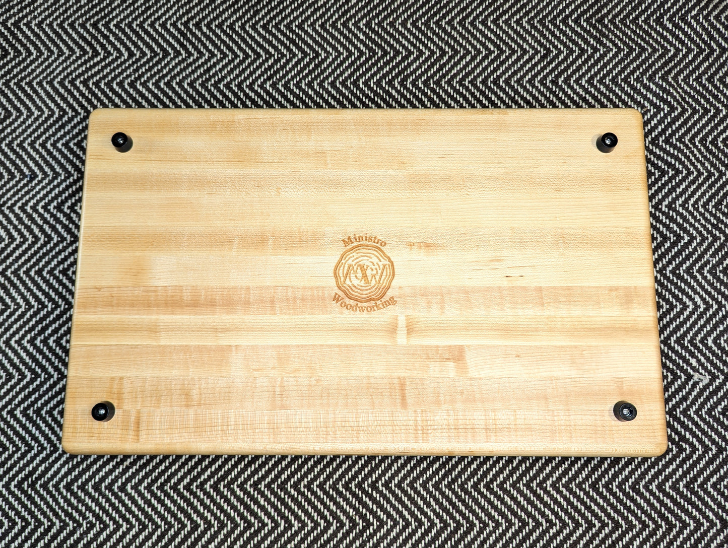 Autumn Project - Edge-Grain with Pumpkin Inlay