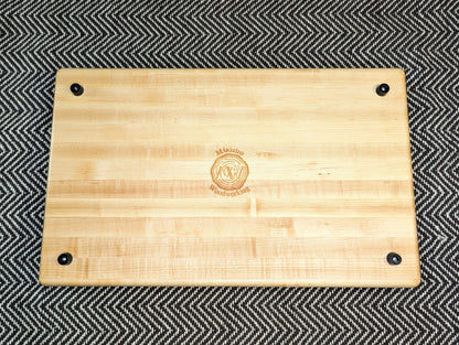 Autumn Project - Edge-Grain with Pumpkin Inlay